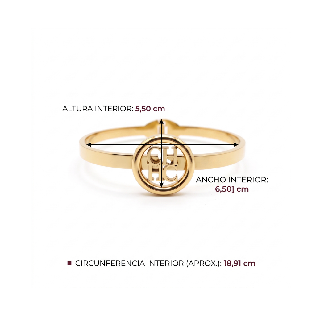 Pulsera Rígida Monogramme Royal