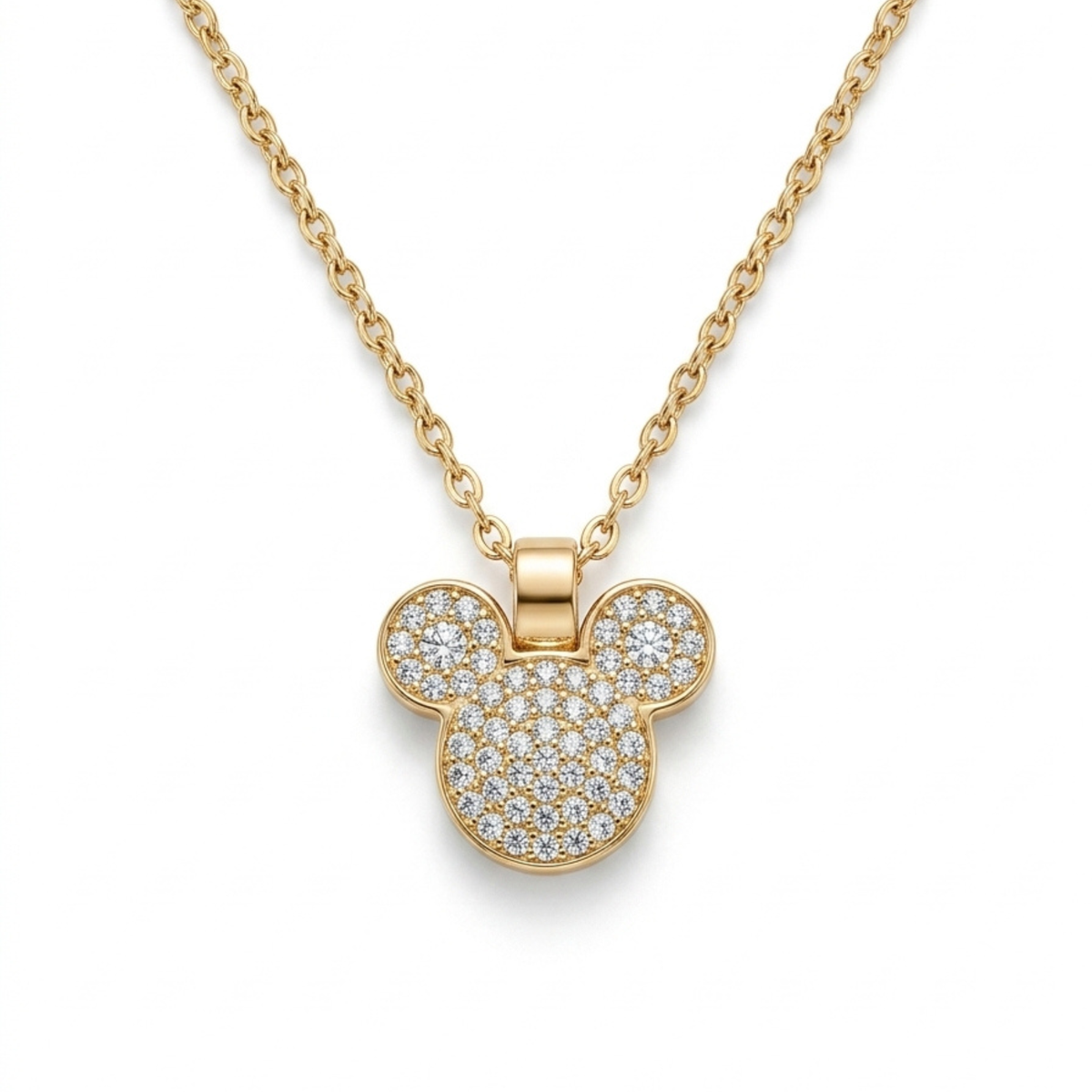 Collar Silhouette Éclat - Icono de Brillo y Plata o Oro
