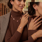 Conjunto Trébol Rosé Signature