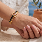 Pulsera Coeur Éternel Onyx