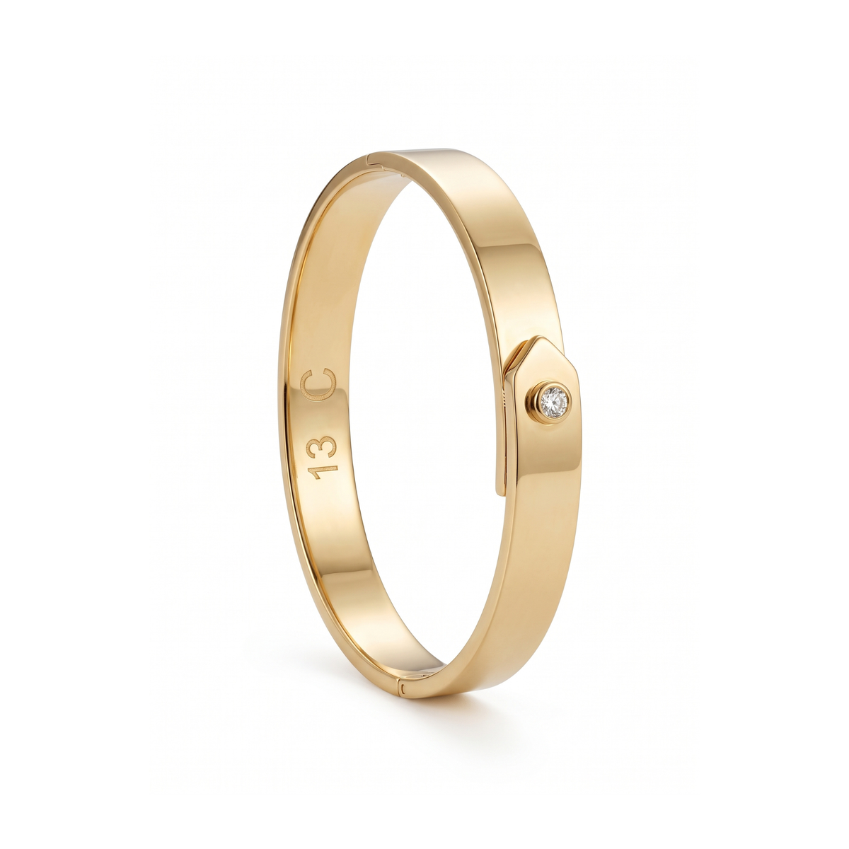 Brazalete Rígido L'Attache Solitaire
