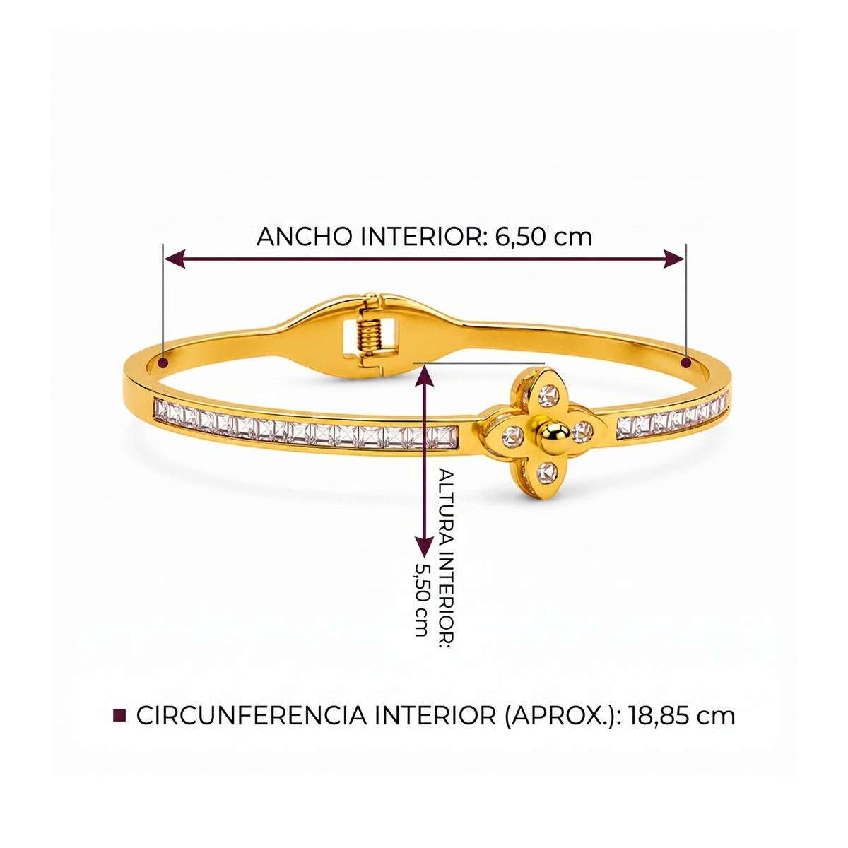 Pulsera Trèfle de Radiance
