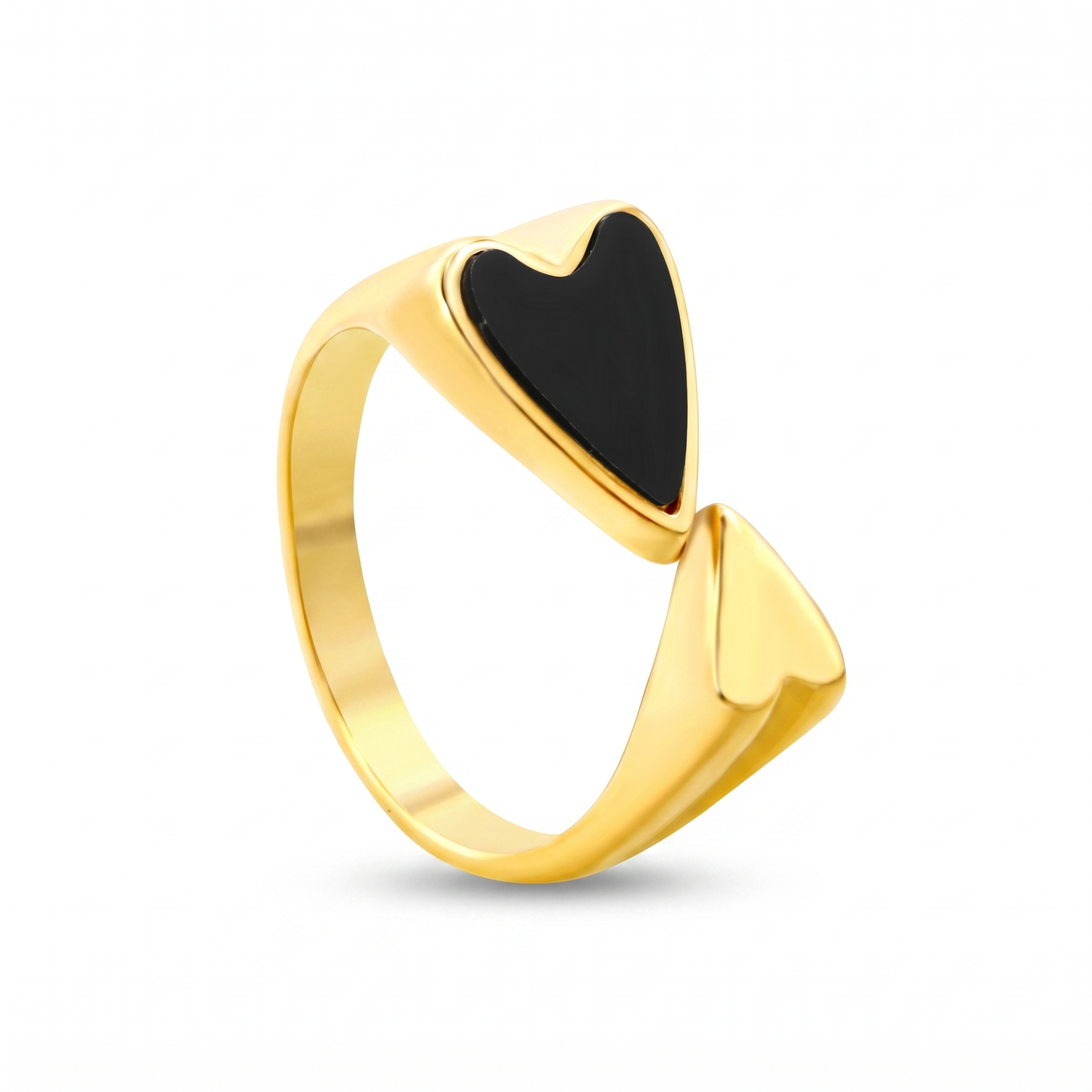 Anillo Cœur Noir Royale