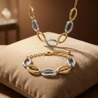 Conjunto Harmonie Bicolore – Vínculos de Elegancia Infinita