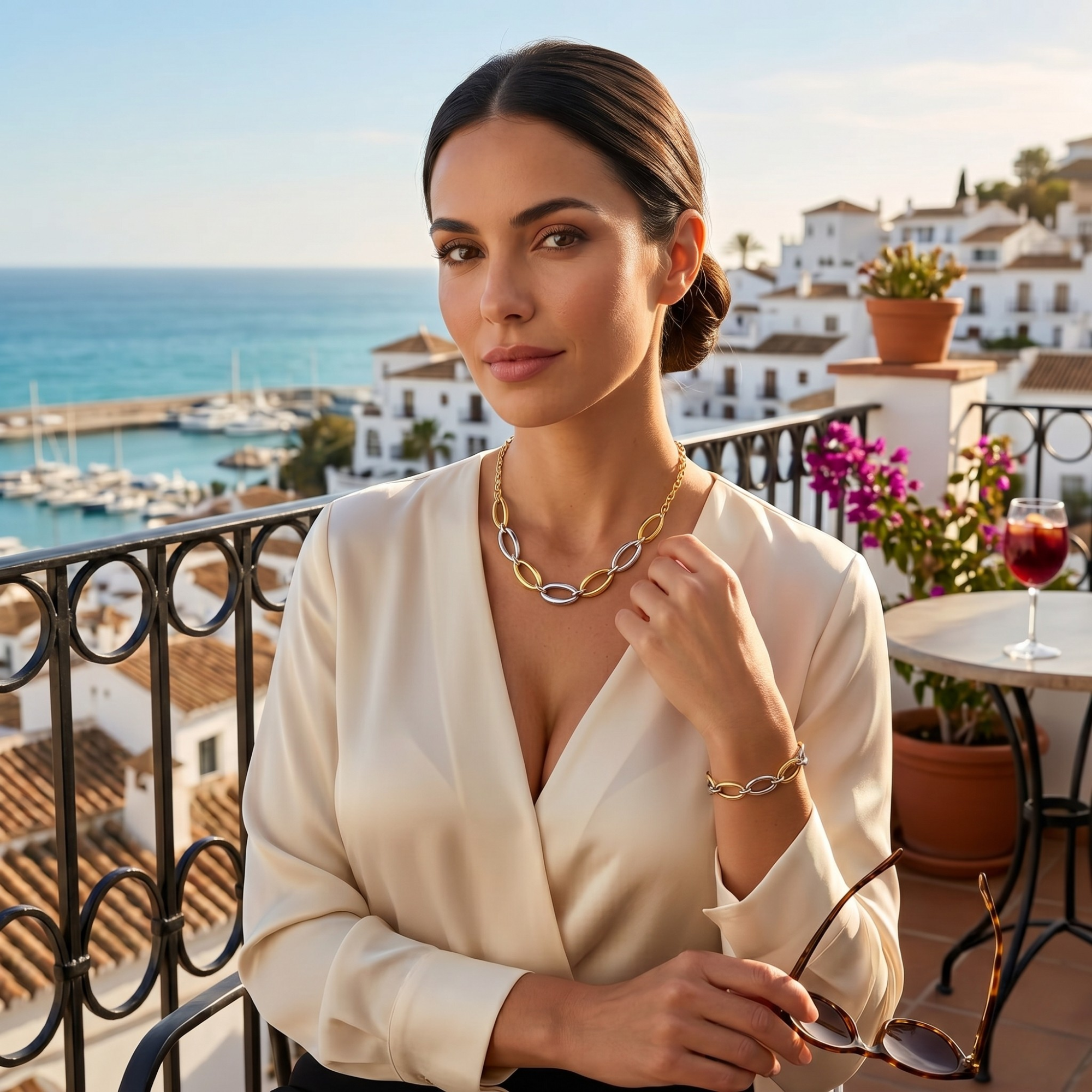 Conjunto Harmonie Bicolore – Vínculos de Elegancia Infinita