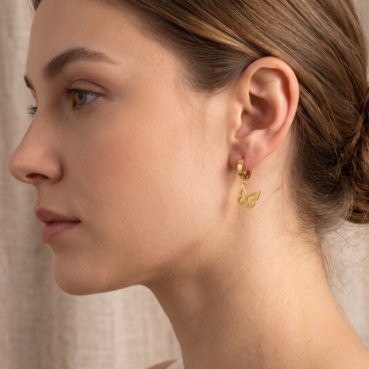 Pendientes Mariposa Doré Charm