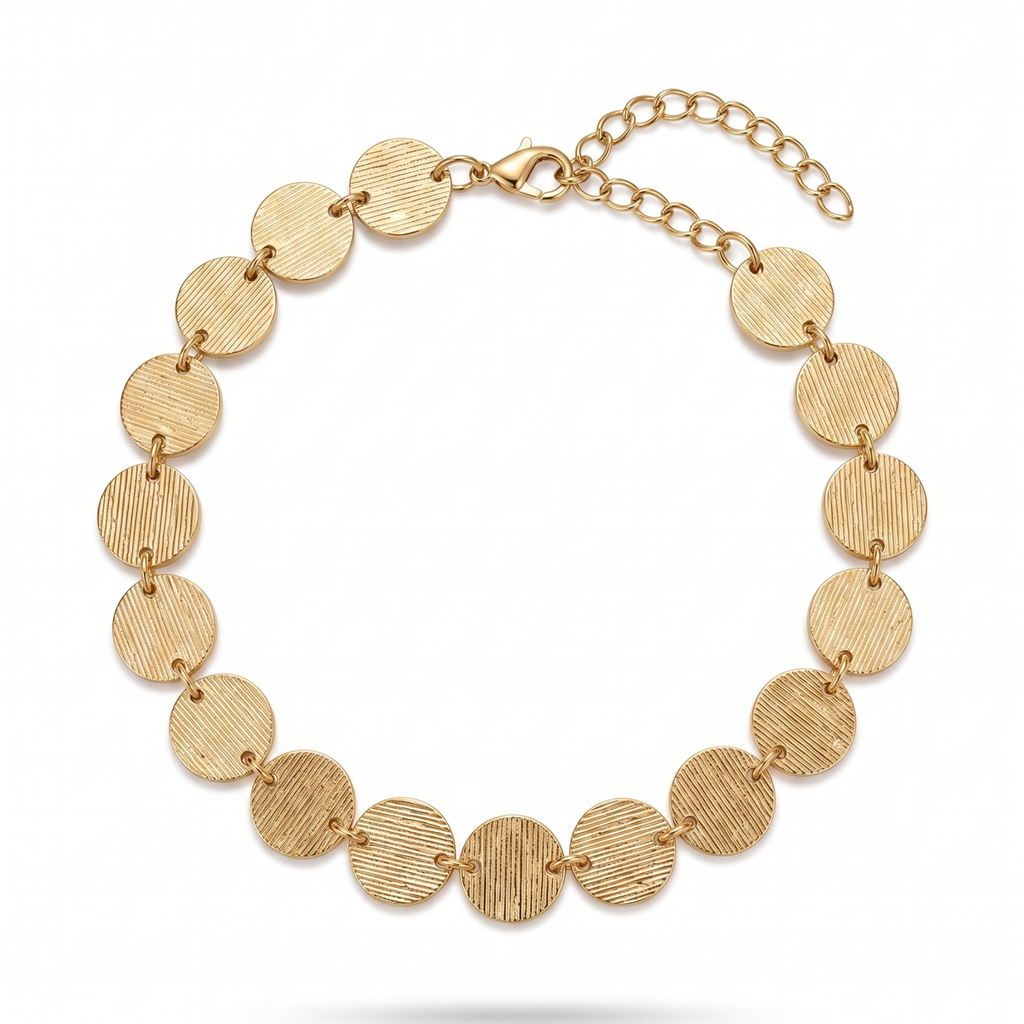 Set de Collar y Pulsera Geometric Aura Duo