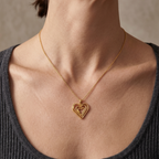 Collar 'Aura d'Or Heart'