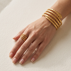 Conjunto de brazalete y anillo Aura de Serpent Précieux