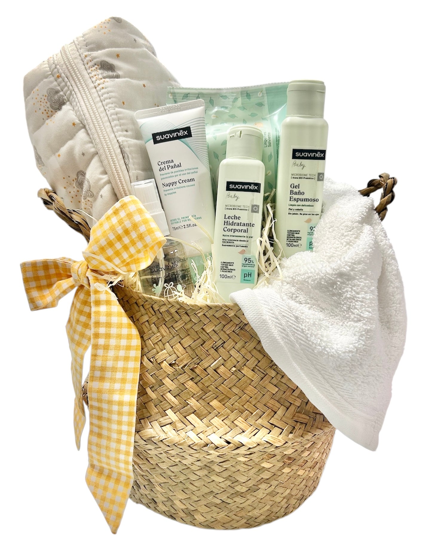 Canastilla nacimiento bebé cariños