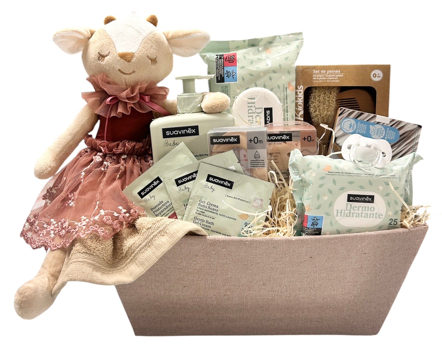 Cesta Regalo Nacimiento Bebé Fantasía | Canastilla Suavinex