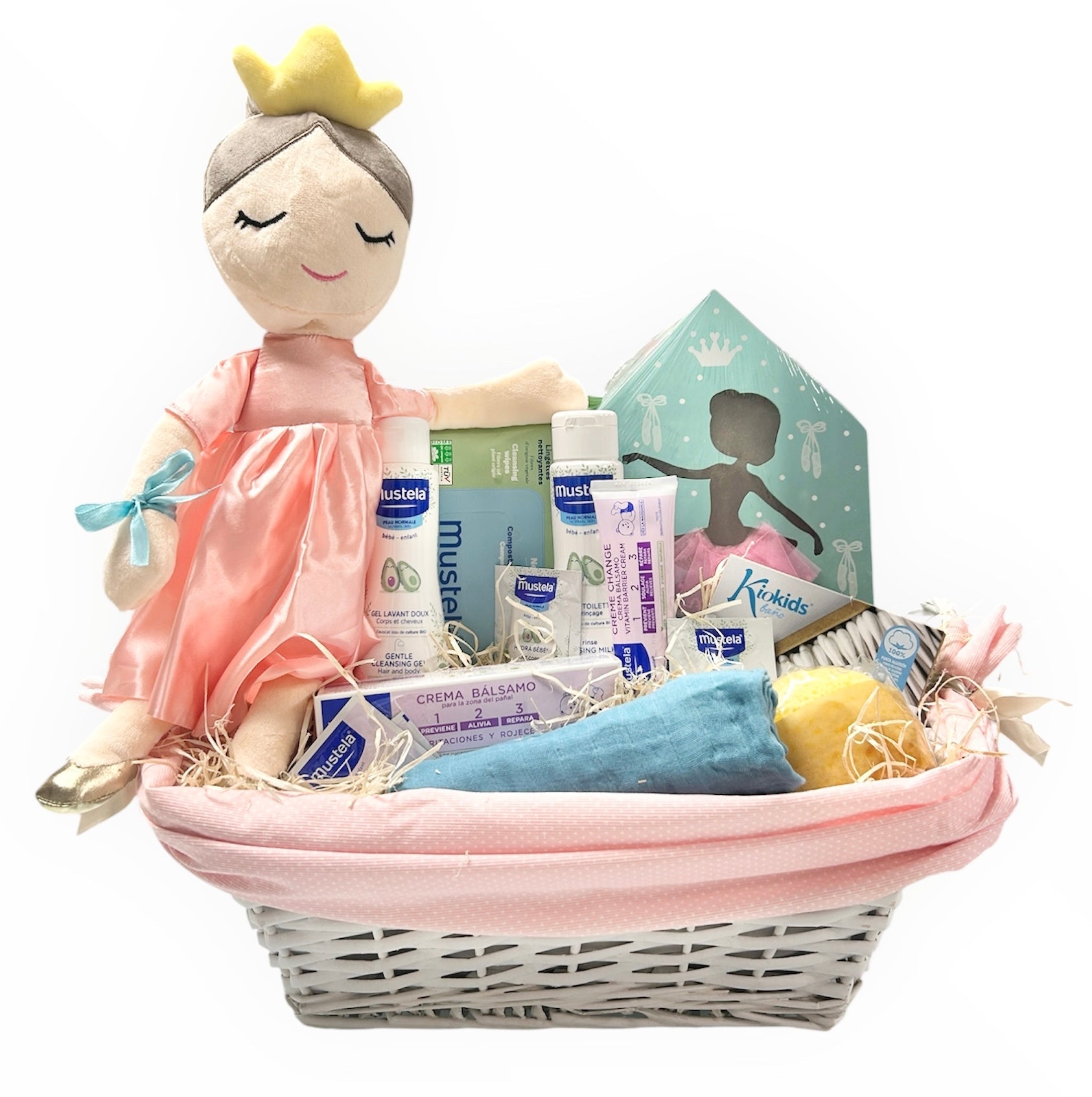 Cesta regalo bebé lady princesa