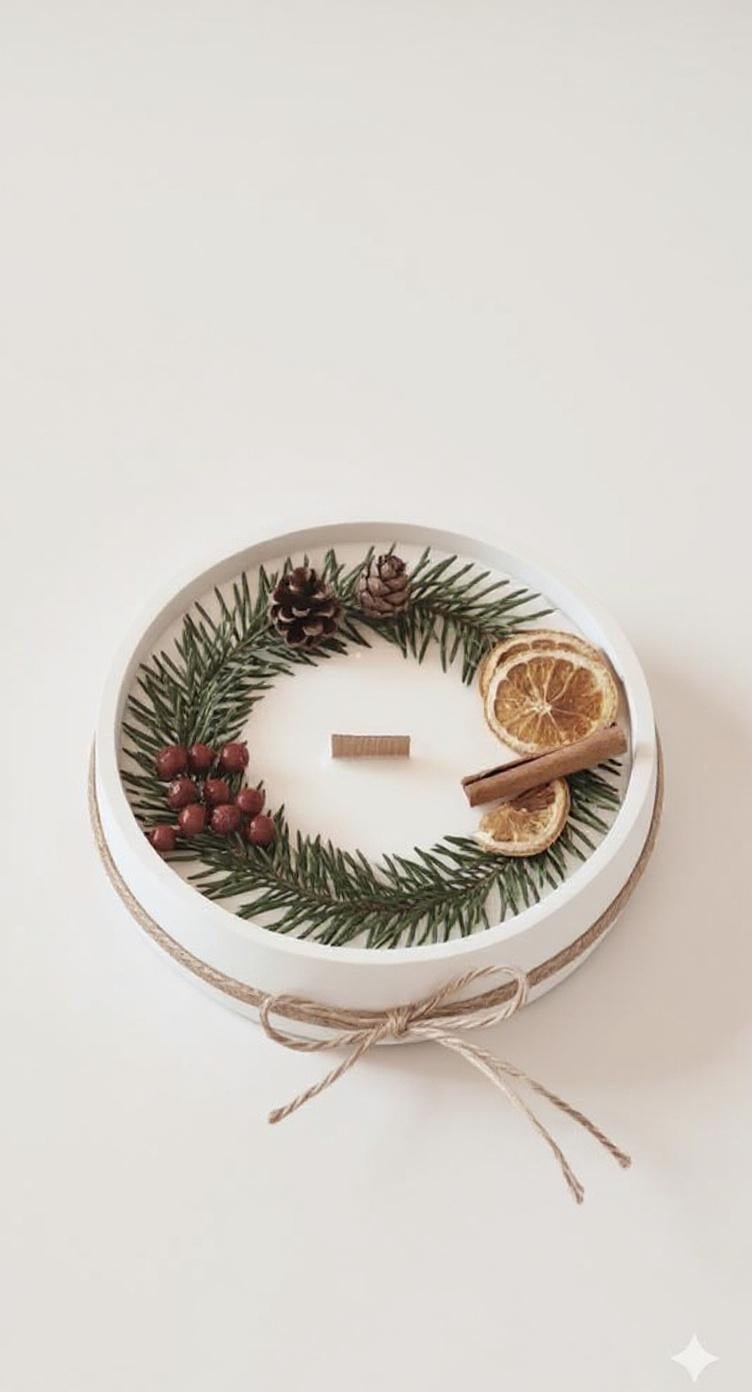 Abrigo de Invierno – Vela XL con alma navideña