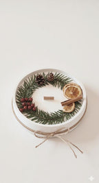 Abrigo de Invierno – Vela XL con alma navideña