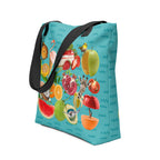 Bolso de tela estampado original