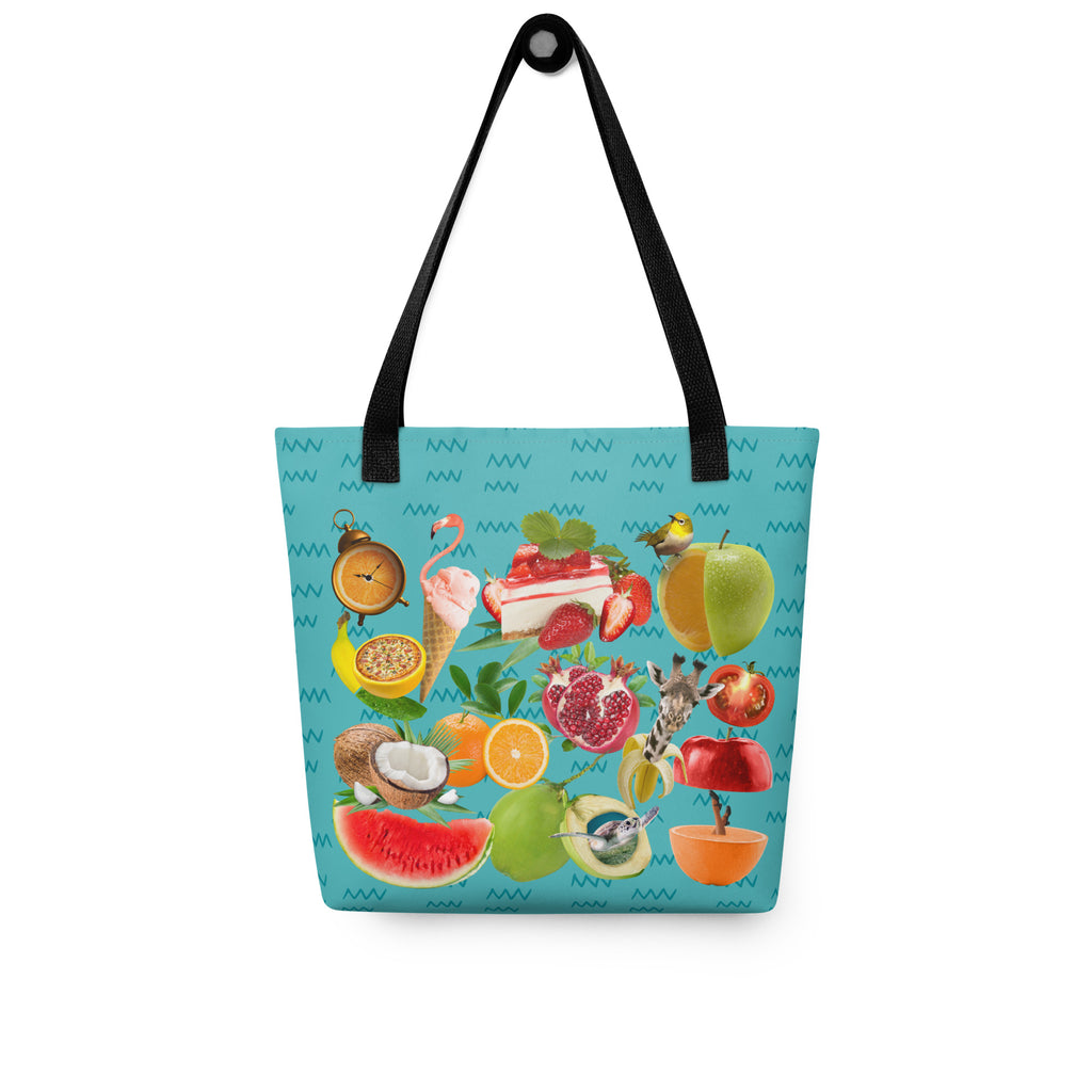 Bolso de tela estampado original