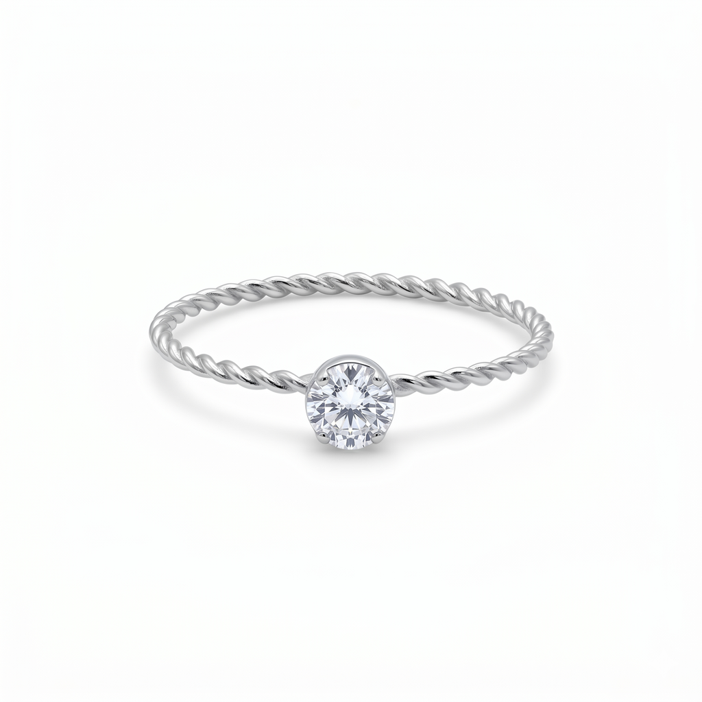 Anillo Torsade Éclat