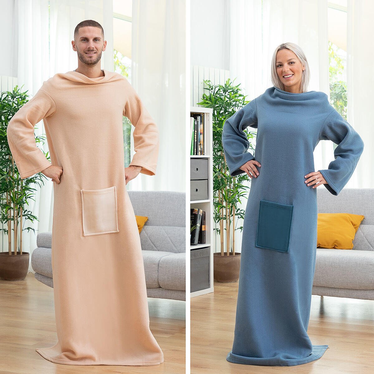 Batamanta Individual con Bolsillo Central Faboulazy - Nemessis Shop®