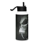 Botella de acero inoxidable con tapa de pajita Masters of Hardcore - Nemessis Shop