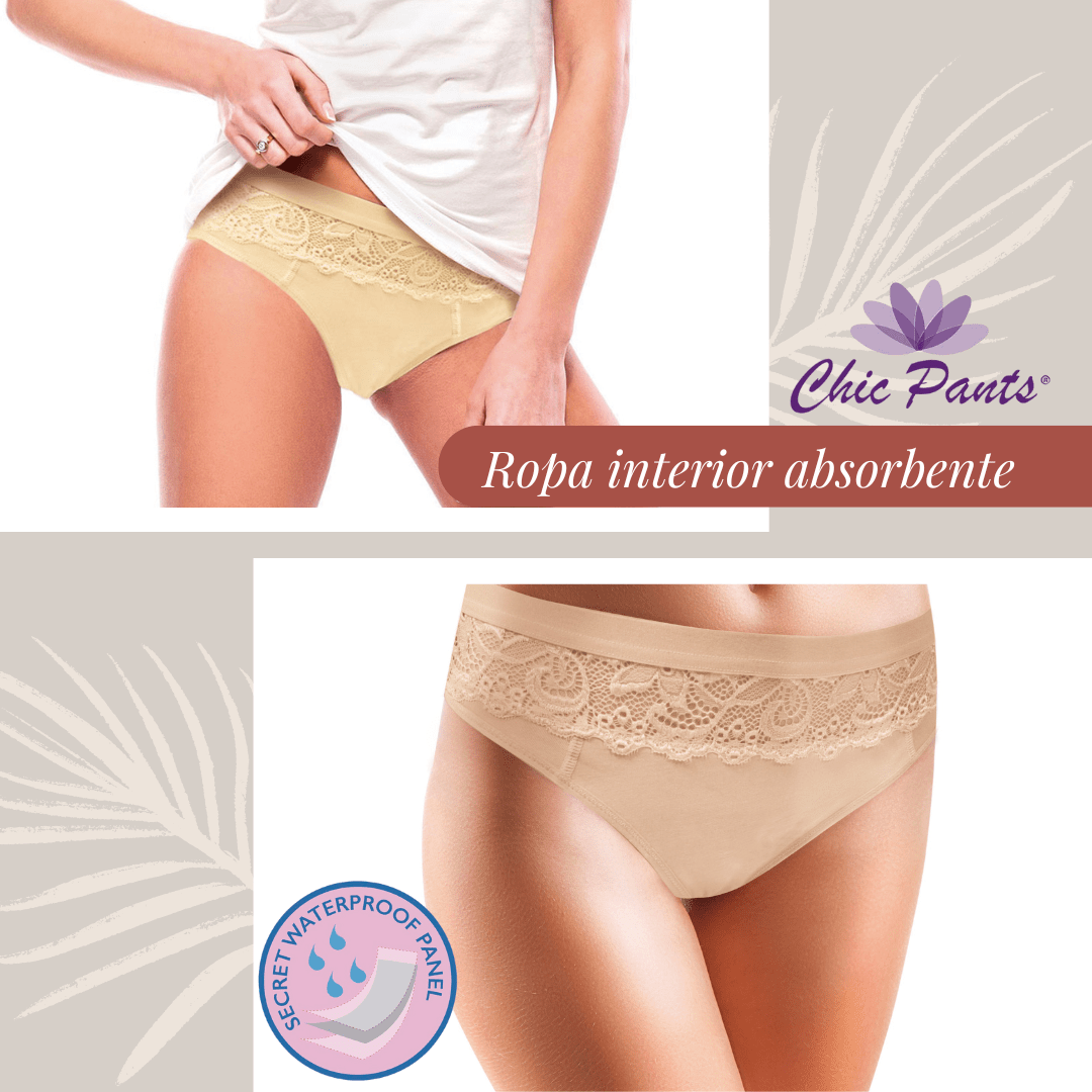 Braguitas de protección discreta contra fugas leves de orina, menstruación ligera o postparto. - Nemessis Shop®