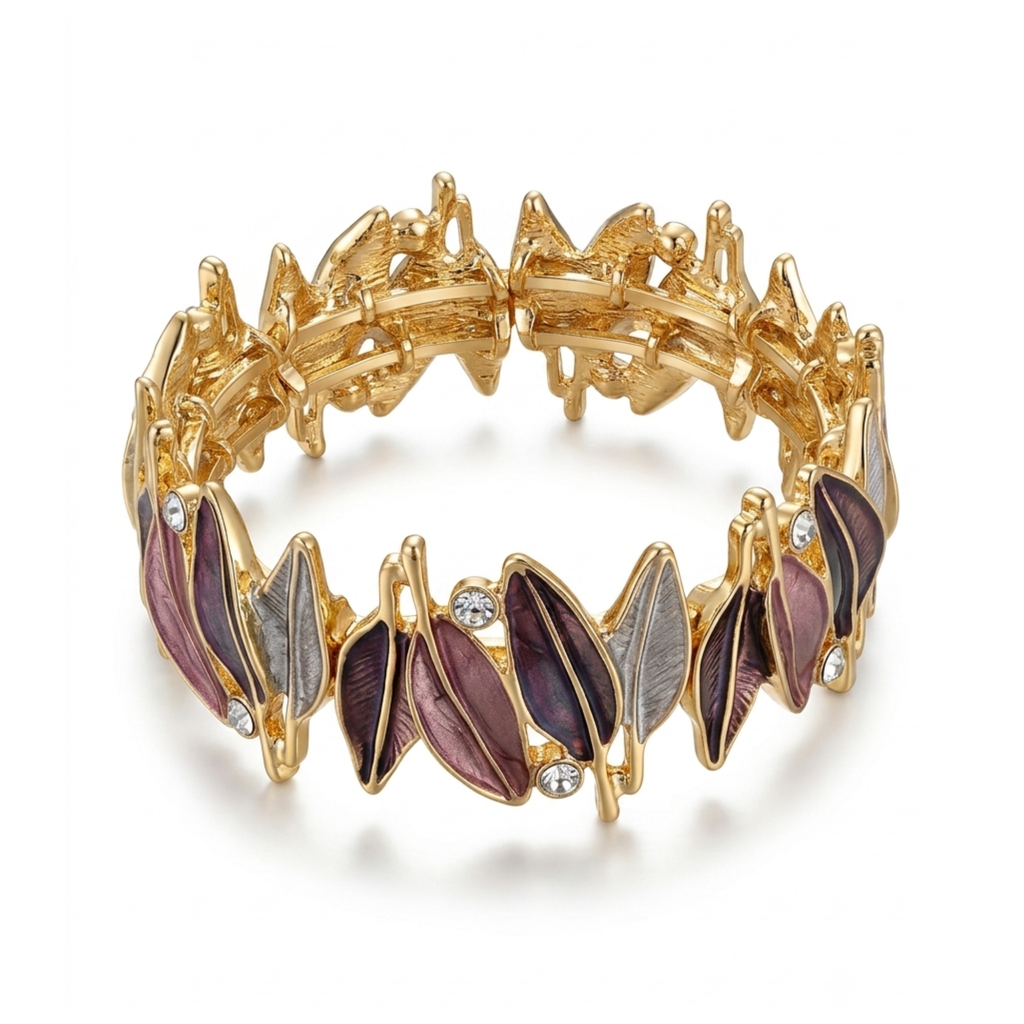 Pulsera Hojas de Prune Éternel