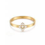 Brazalete Rígido Fleur Sublime & Pavé Lumière