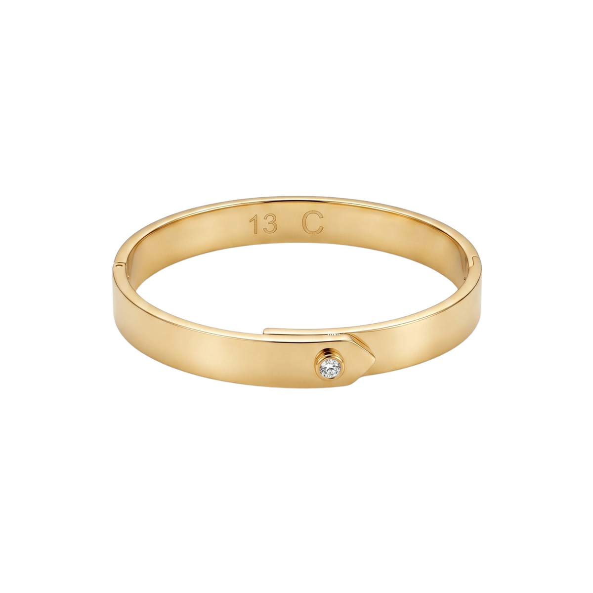 Brazalete Rígido L'Attache Solitaire