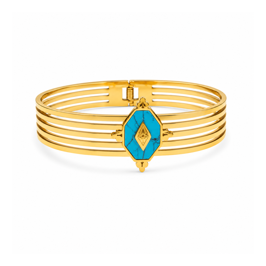 Pulsera Losange Bleu Celeste