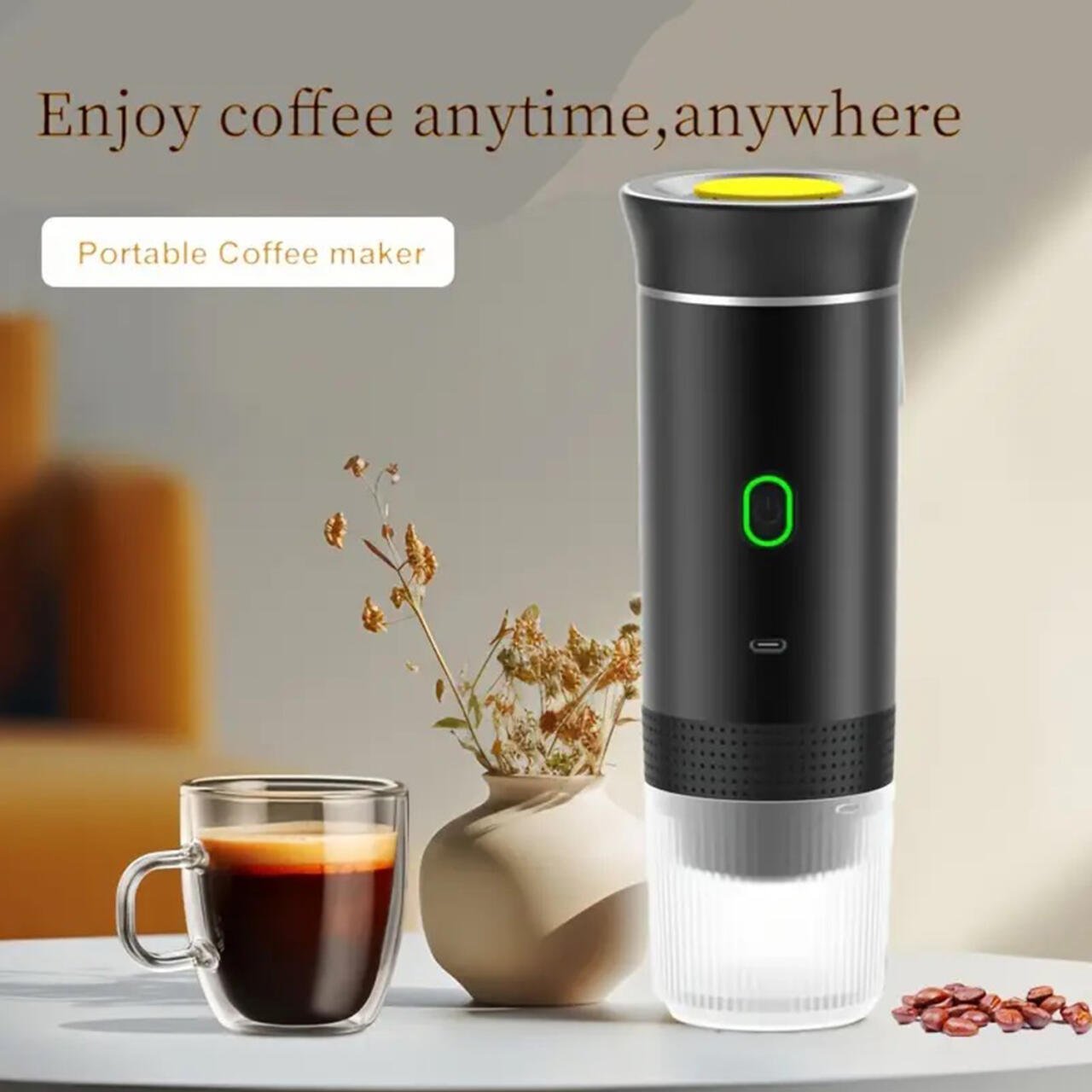 Cafetera Expreso Portátil Capsulas 3 en 1 Compatible con Nespresso Dolce Gusto y Café Molido - Nemessis Shop