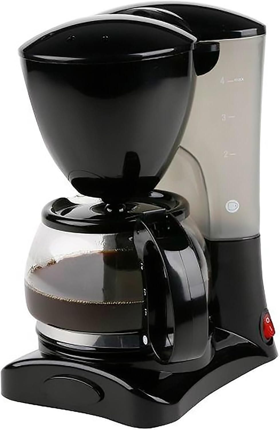 Cafetera Goteo 6 Tazas 650 W Filtro Extraíble Jarra De Cristal Capacidad 600mL - Nemessis Shop