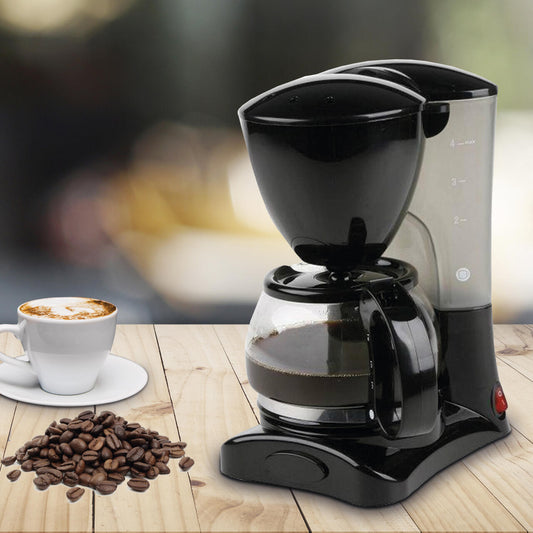 Cafetera Goteo 6 Tazas 650 W Filtro Extraíble Jarra De Cristal Capacidad 600mL - Nemessis Shop