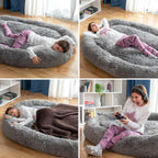 Cama de Perro para Humanos | Human Dog Bed XXL Grey - Nemessis Shop®