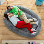 Cama de Perro para Humanos | Human Dog Bed XXL Grey - Nemessis Shop®