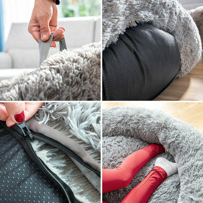 Cama de Perro para Humanos | Human Dog Bed XXL InnovaGoods Grey - Nemessis Shop®