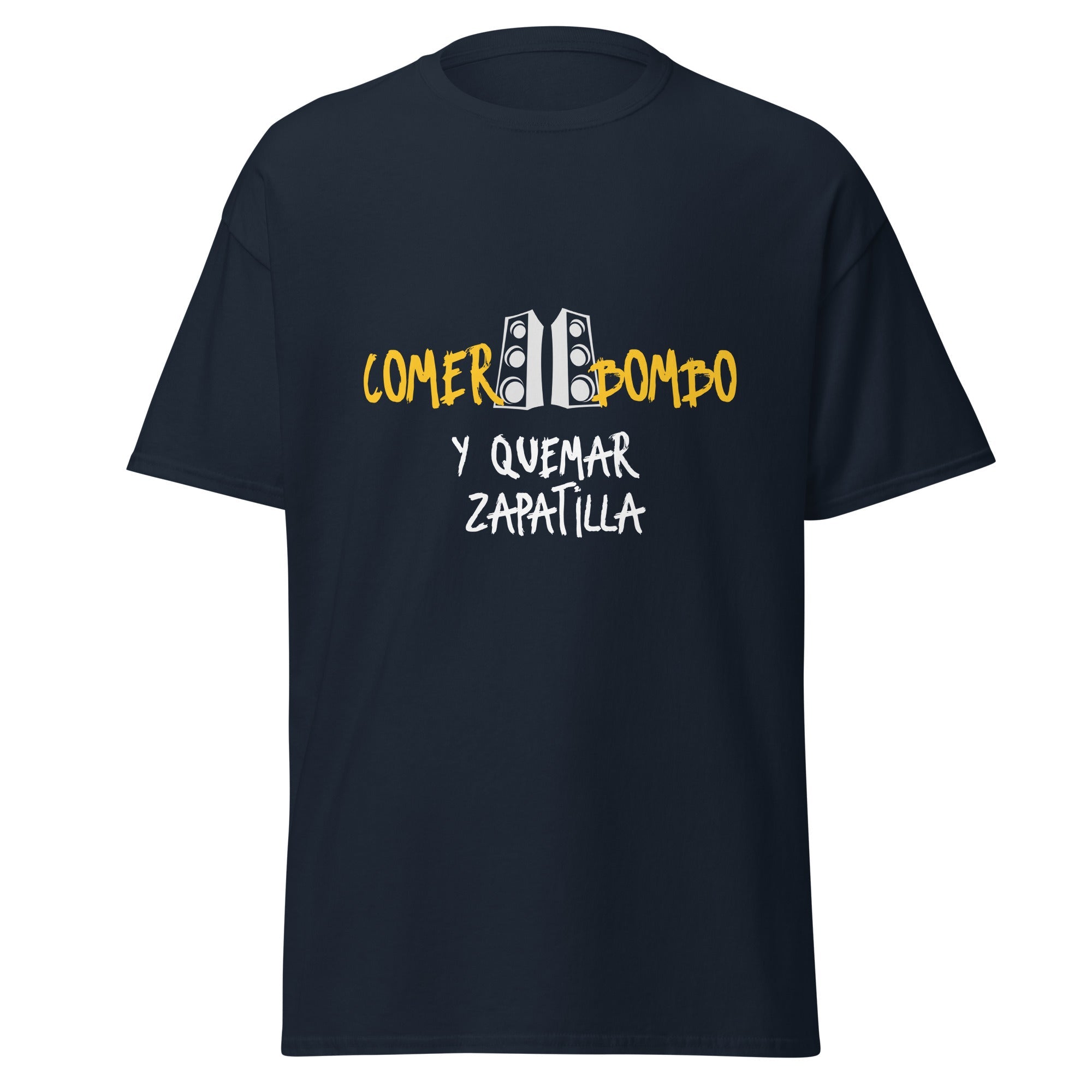 Camiseta clásica unisex. Comer bombo y quemar zapatilla - Nemessis Shop