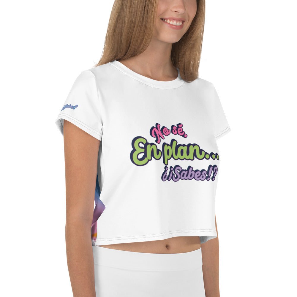 Camiseta corta all over. En plan... - Nemessis Shop