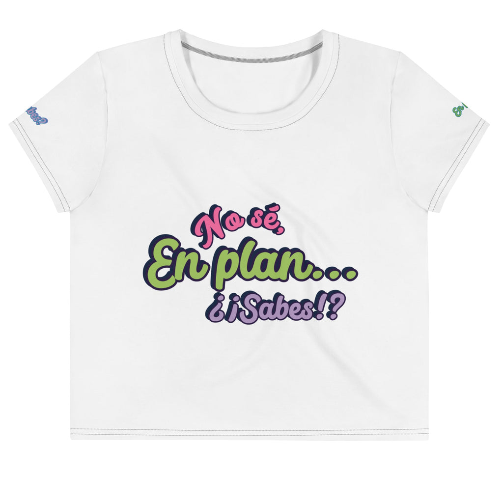 Camiseta corta all over. En plan... - Nemessis Shop