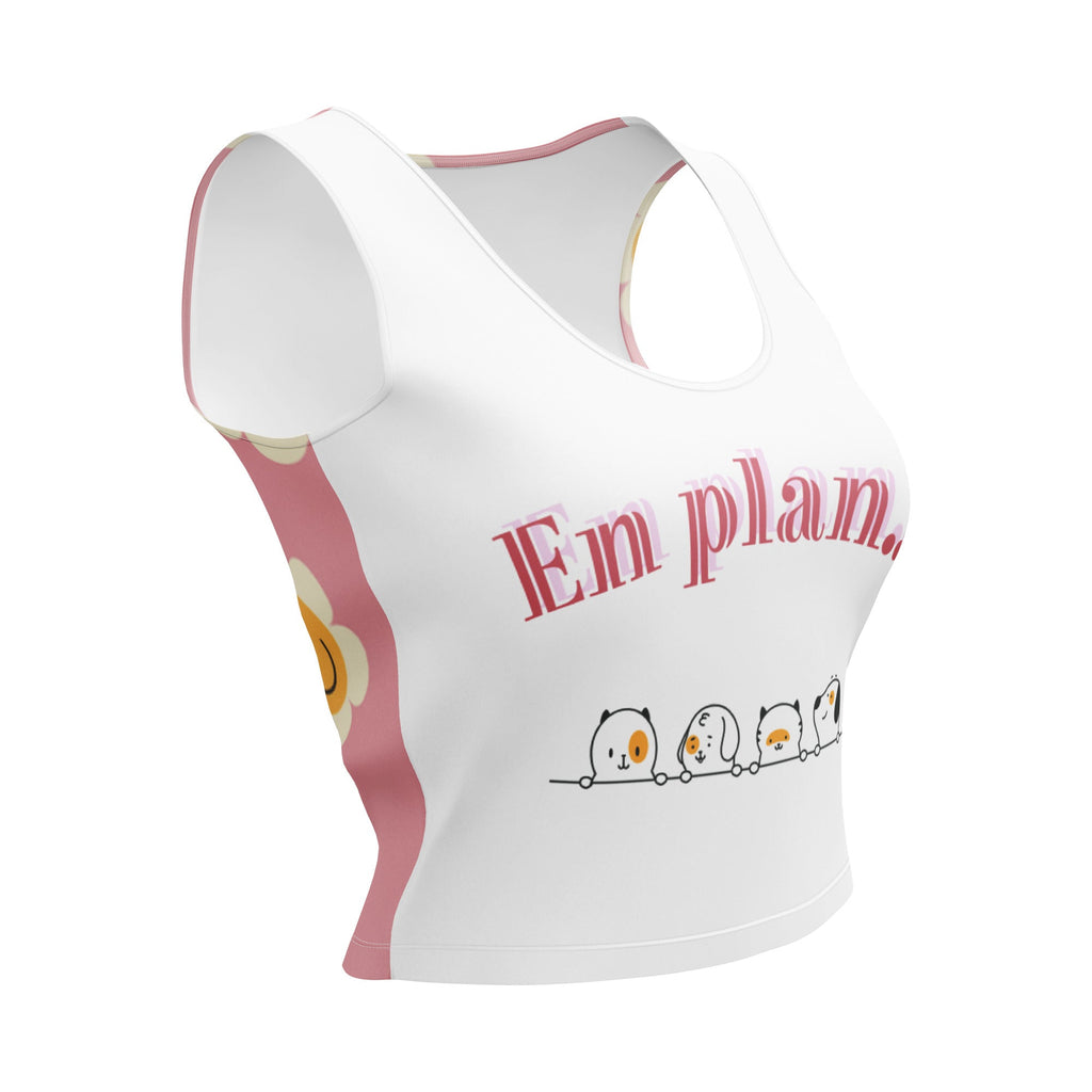 Camiseta corta tirantes. En plan... - Nemessis Shop