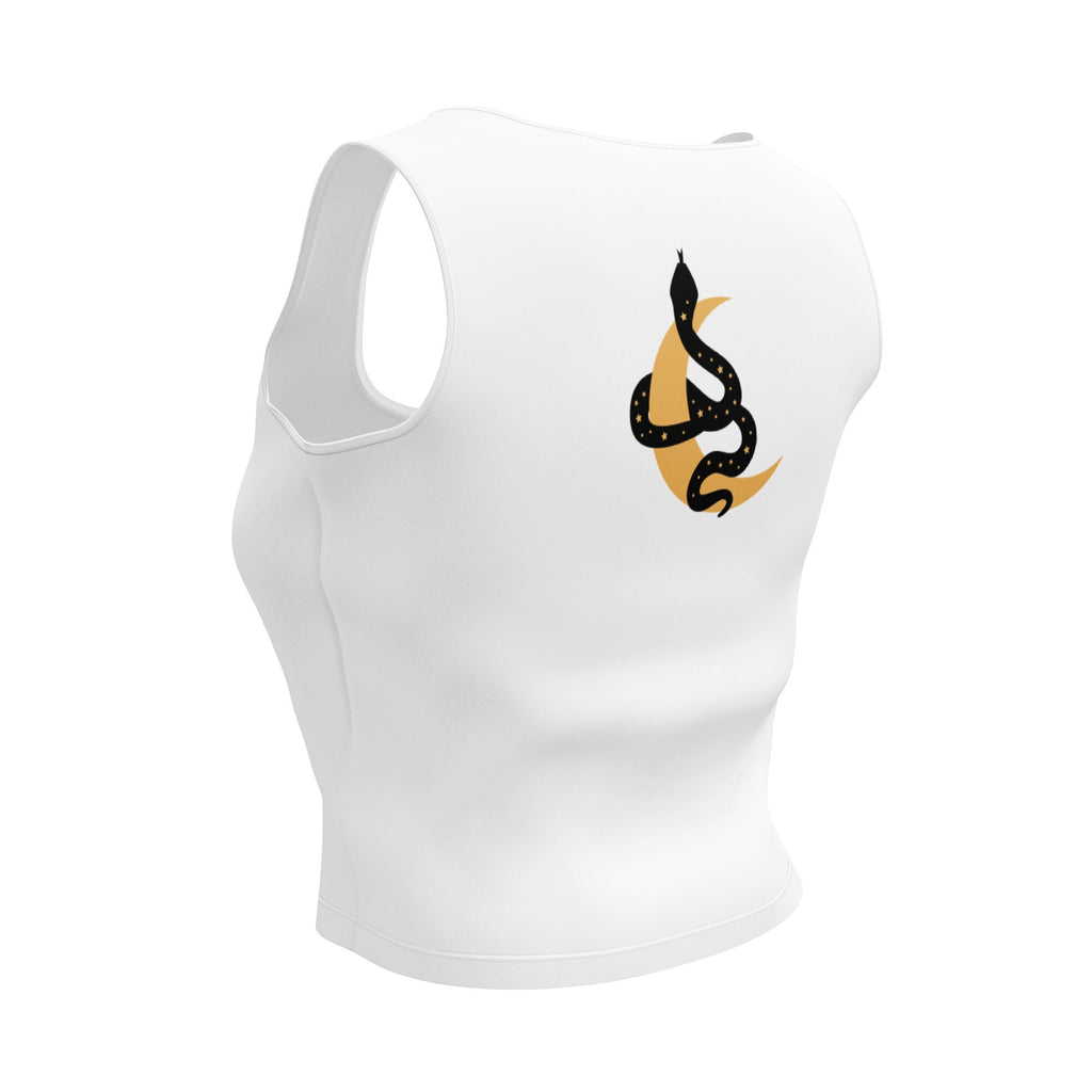 Camiseta corta tirantes. Qué miras - Nemessis Shop