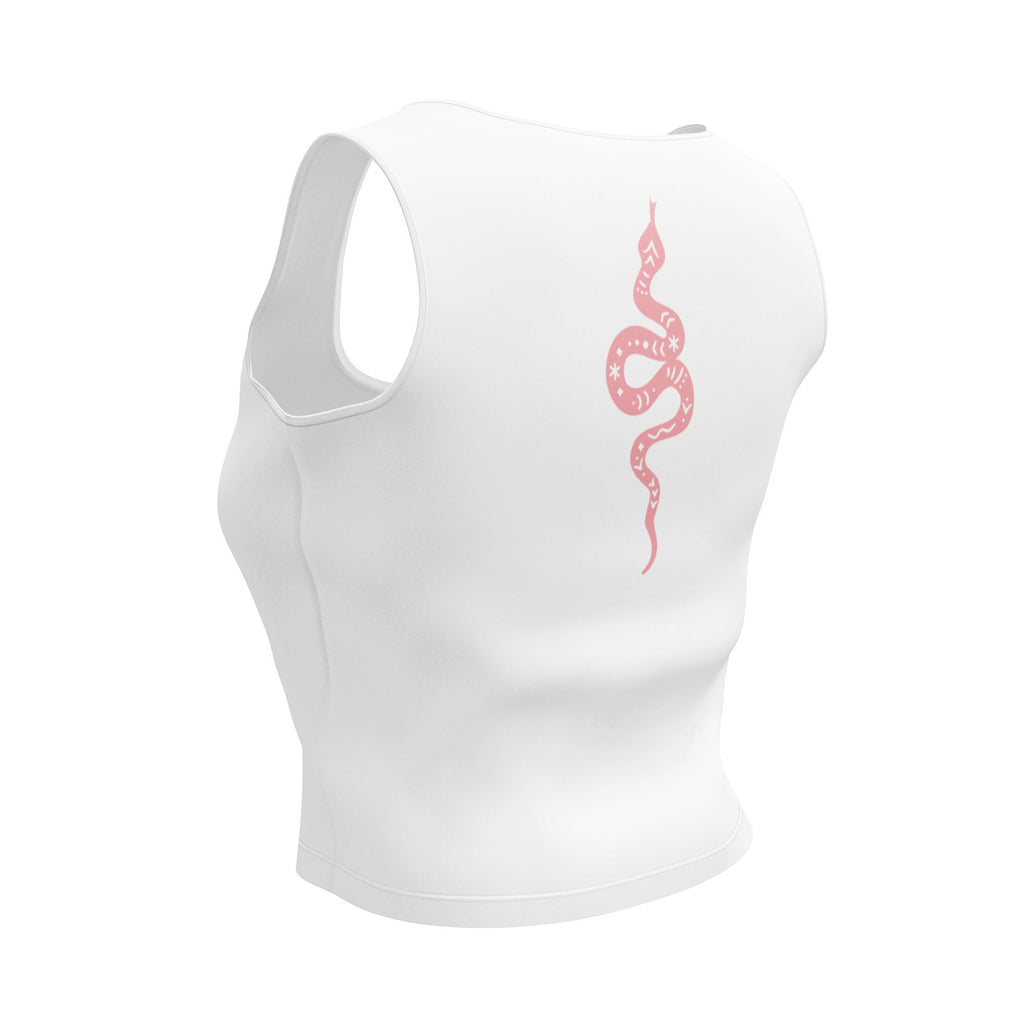 Camiseta corta tirantes. Qué miras - Nemessis Shop