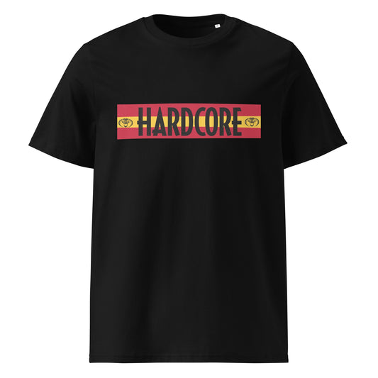 Camiseta de algodón orgánico unisex. Hardcore España - Nemessis Shop