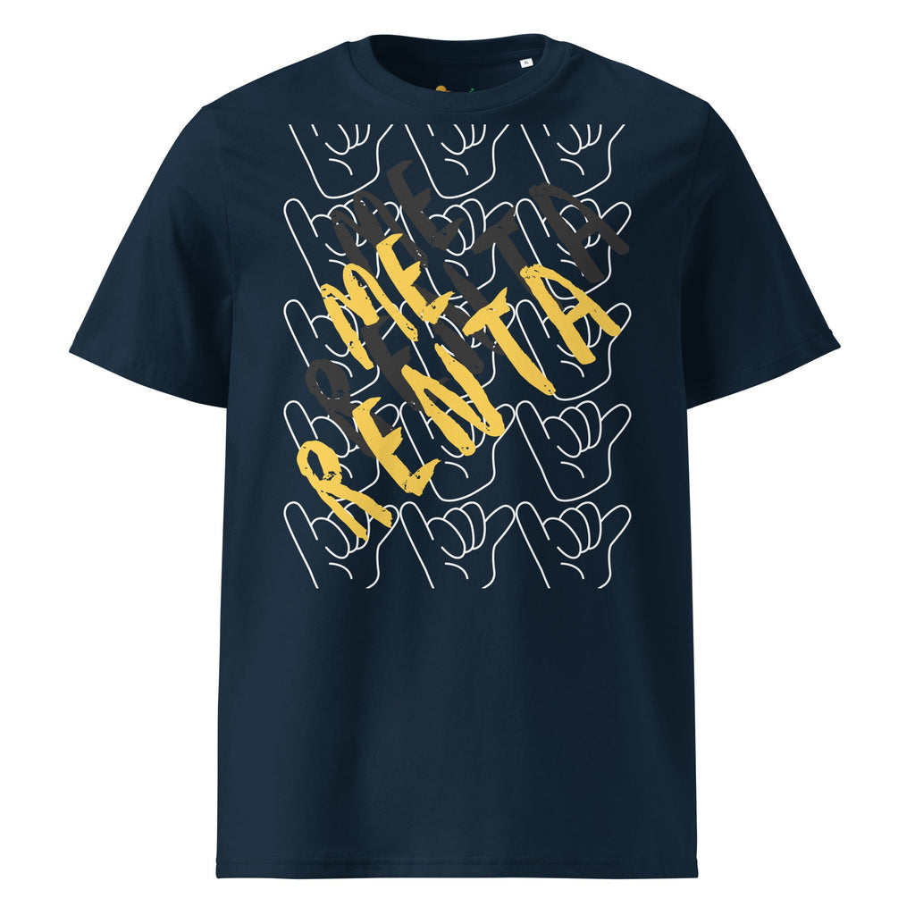 Camiseta de algodón orgánico unisex. Me Renta - Nemessis Shop