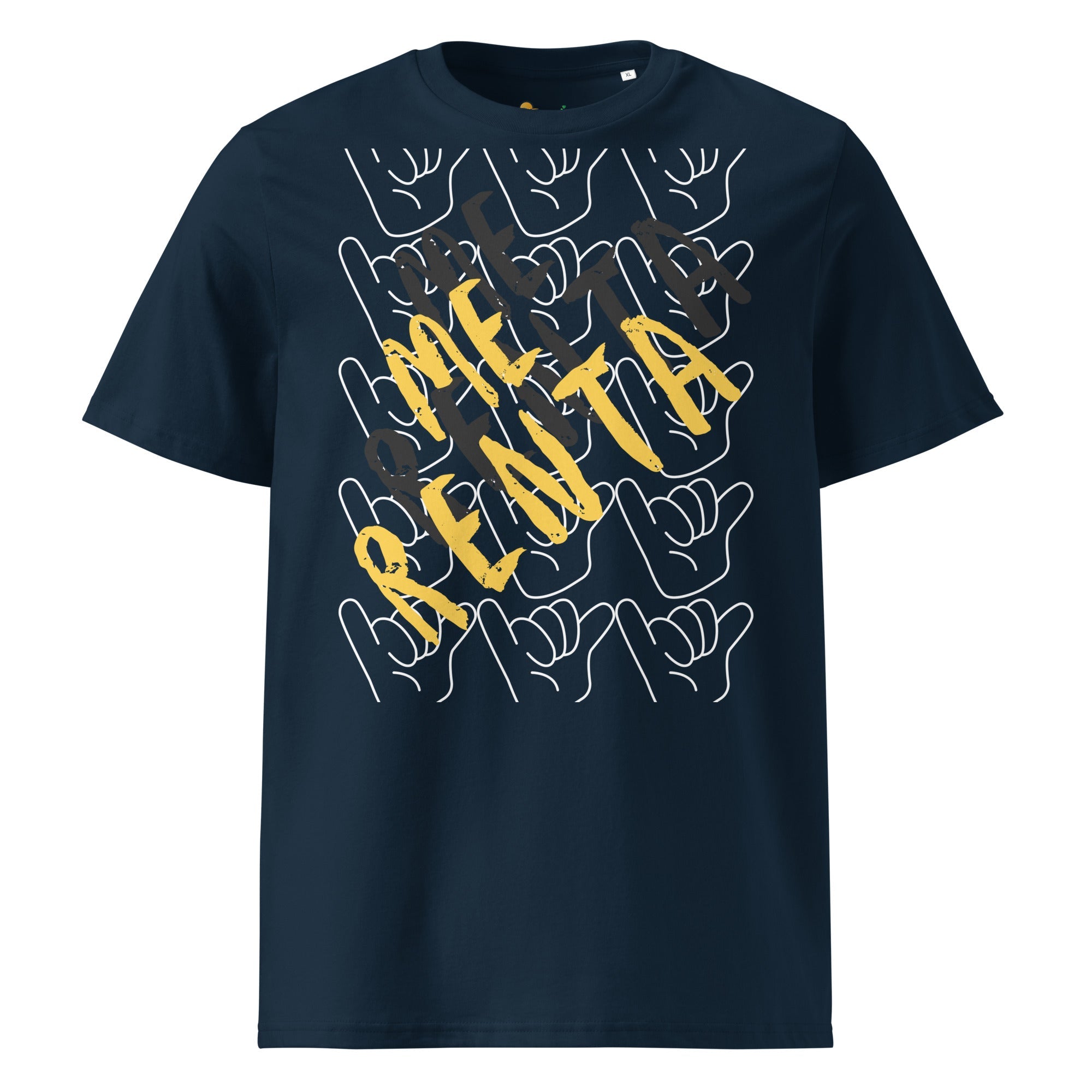 Camiseta de algodón orgánico unisex. Me Renta - Nemessis Shop