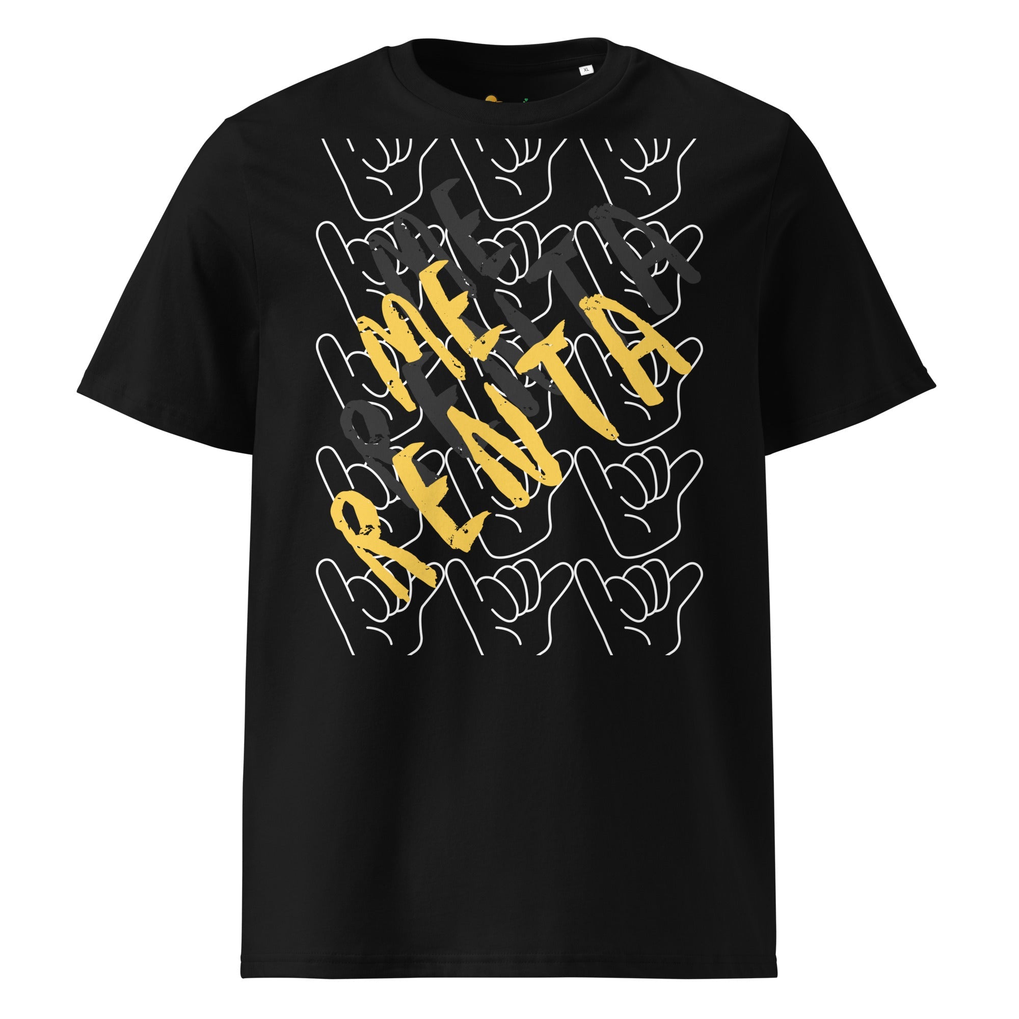 Camiseta de algodón orgánico unisex. Me Renta - Nemessis Shop