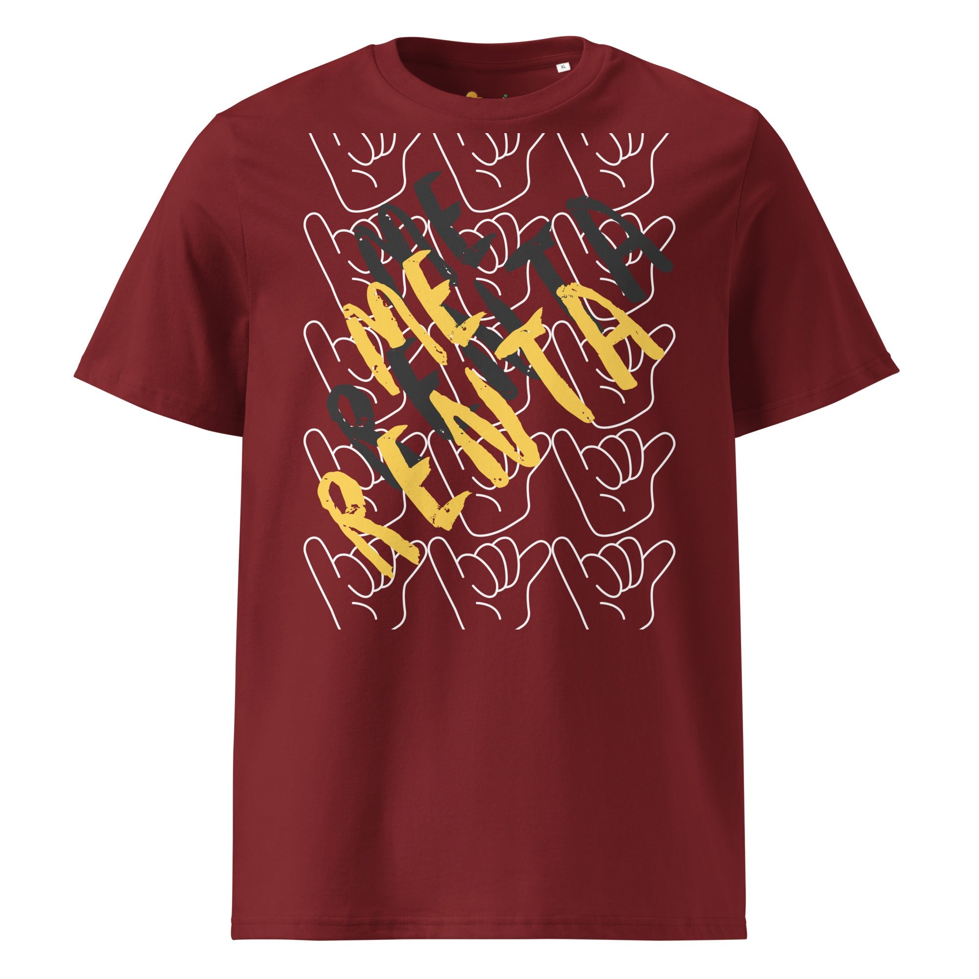 Camiseta de algodón orgánico unisex. Me Renta - Nemessis Shop