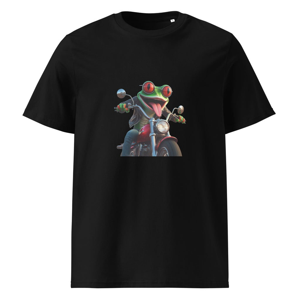 Camiseta de algodón orgánico unisex. MotoFrog - Nemessis Shop