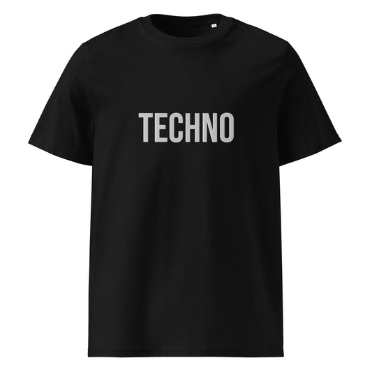 Camiseta de algodón orgánico unisex. Techno. BORDADO. - Nemessis Shop