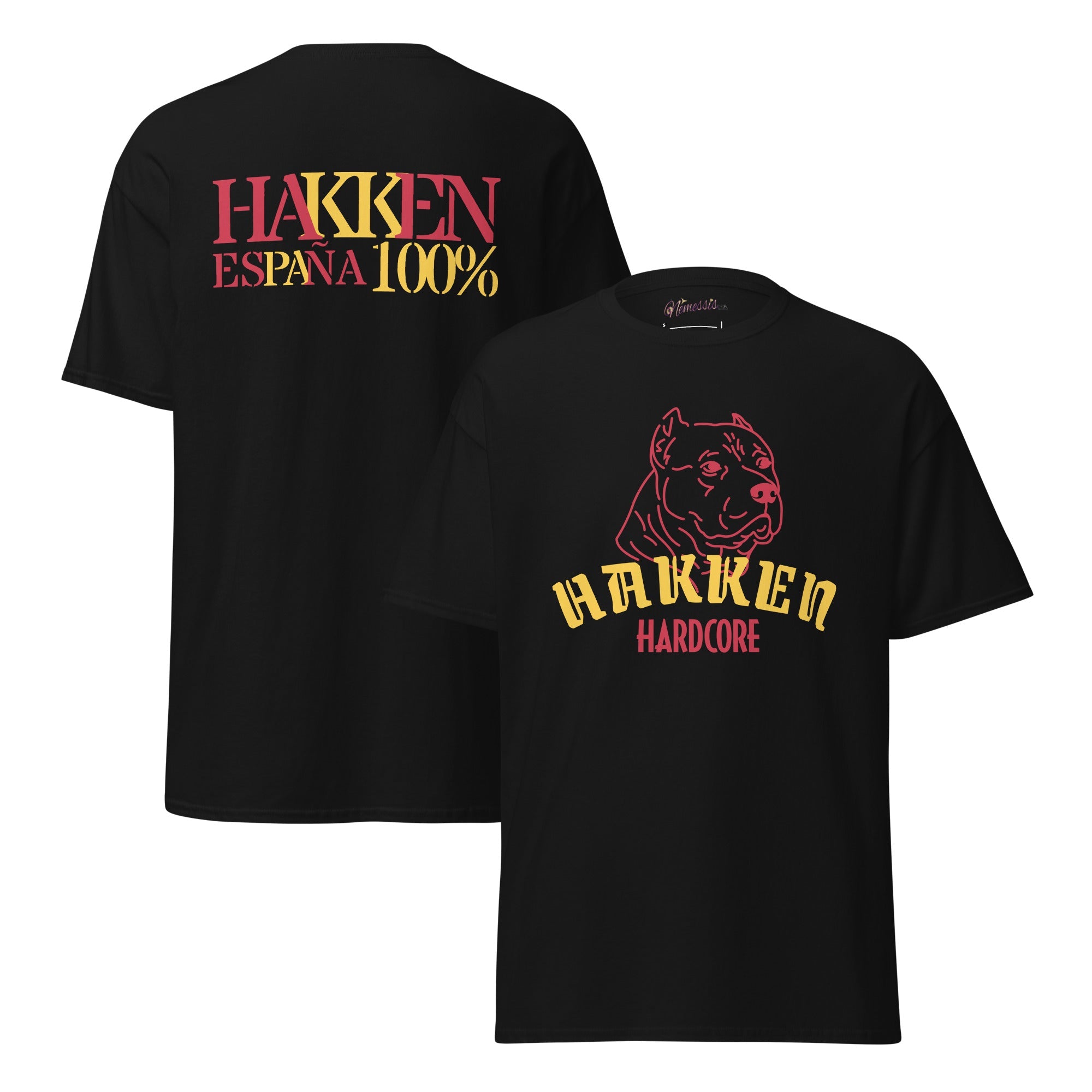 Camiseta Hakken Hardcore de manga corta - Nemessis Shop®