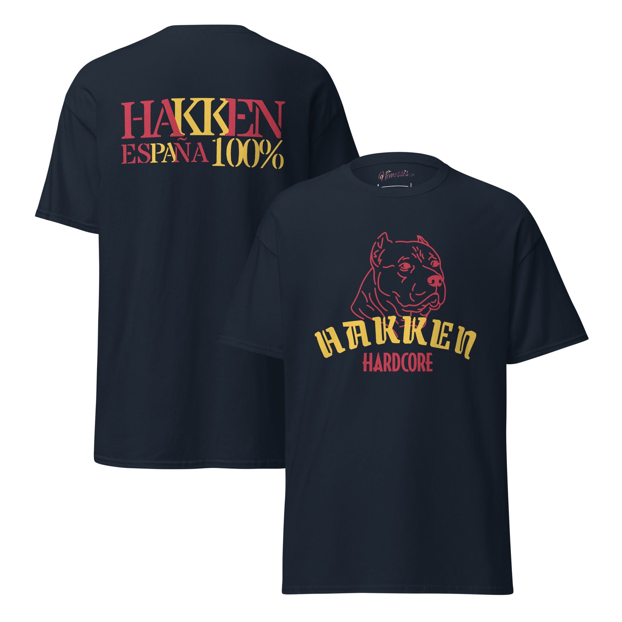 Camiseta Hakken Hardcore de manga corta - Nemessis Shop®