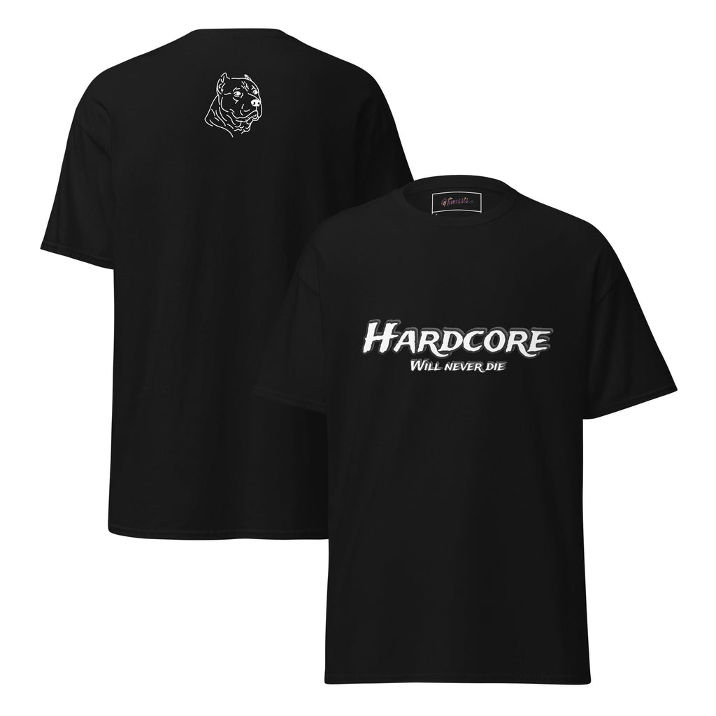 Camiseta de manga corta Hardcore will never die - Nemessis Shop